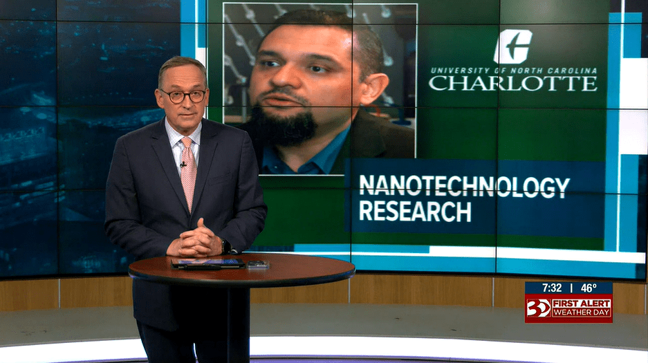 WBTV's Jamie Boll returned to UNC Charlotte for a discussion with Juan Vivero-Escoto PH.D. to learn more about antibiotic-resistant bacteria.